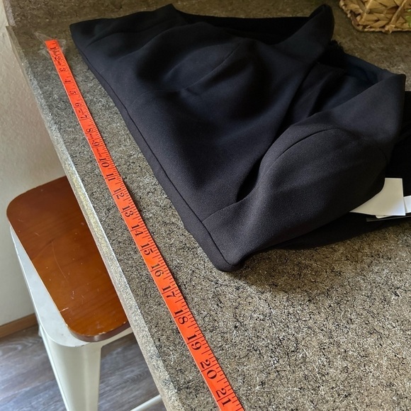 NWT Xscape Womens Plus Hi Low Long Maxi Dress Black 16 - Picture 10 of 12